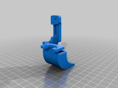 E3DV6 HeavyDuty Wing BLTouch (-3mm adjustable)