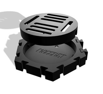 Modular Hexagonal Medal Rack