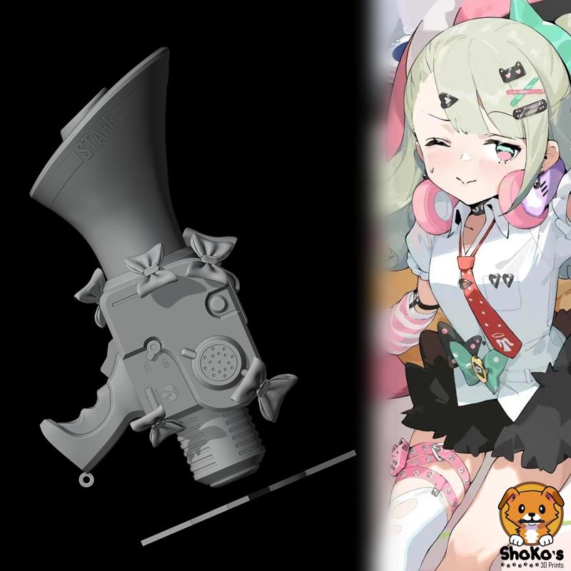 Chinatsu - Megaphone - Zenless Zone Zero Cosplay Prop