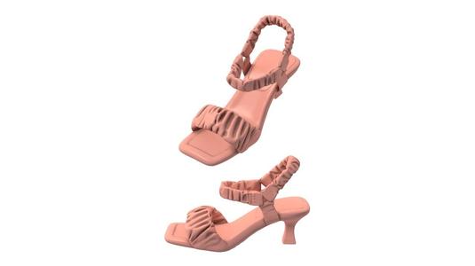 high heels /  women shoes stl / sandals stl / sandals / children sandals / girls sandals / women shoes