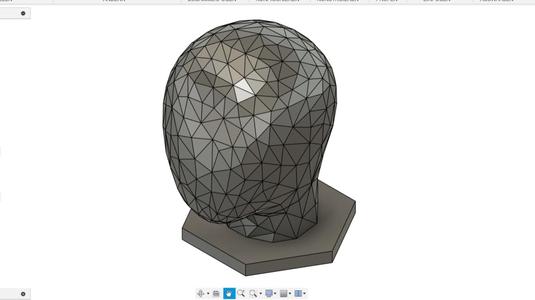 Doll head Stender Pupe Pattern head Schender Capen stender Model head Model head