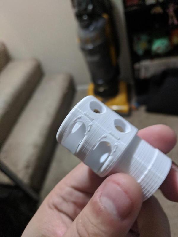 Compact Muzzle Brake CYMA AK-74U Airsoft