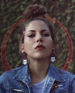 Frida Kahlo Earring – 3D Printable Jewelry STL File | Artistic Statement Earrings