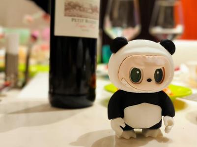 Happy Dragon Boat Festival-Labubu in Panda Suit