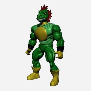 THE GREEN REPTILE - STRONG FIGHT