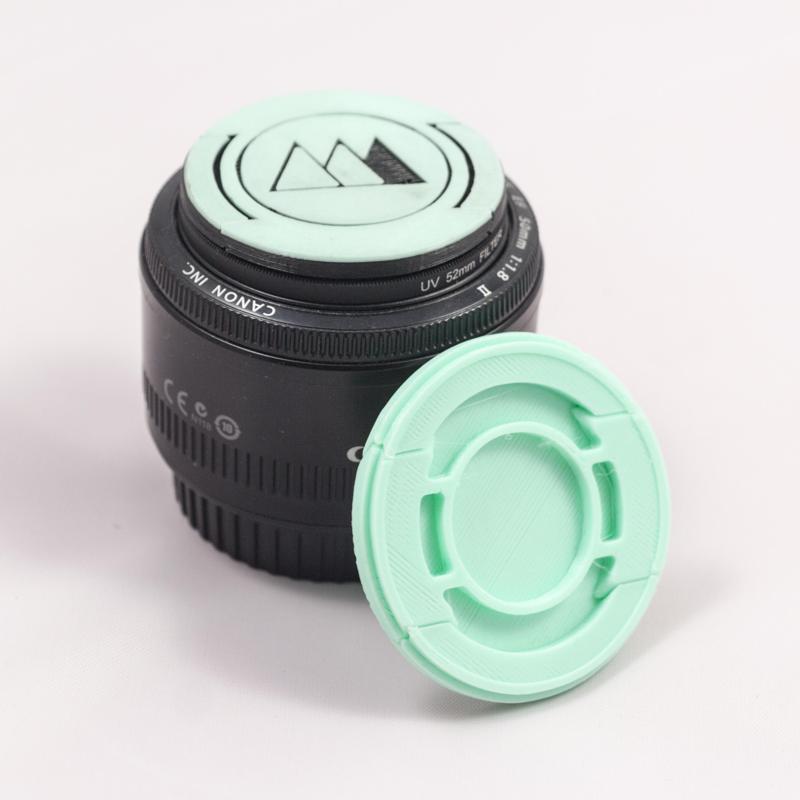 Print-in-Place DSLR Lens Cap (43->95mm)