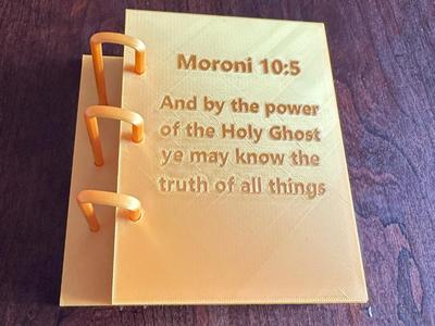 Book of Mormon Gold Plates Brass Plates Candy Box