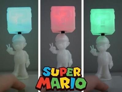 Super Mario with shining quetion box
