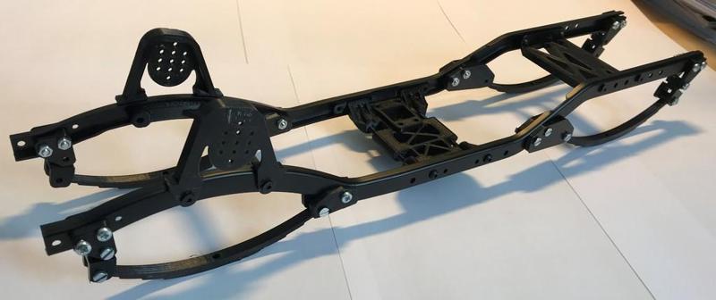 Leaf Spring Setup / Blattfederung SCX10 Rails 
