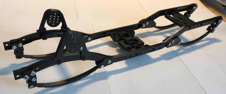 Leaf Spring Setup / Blattfederung SCX10 Rails 