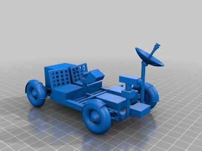 3DBear Mars Rover - a lunar rover remix