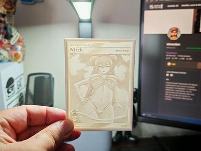 Sexy Pokémon Manga Lithophane Card