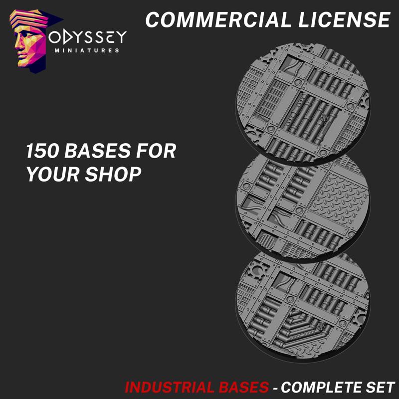 Industrial Bases - Fullset Commercial License