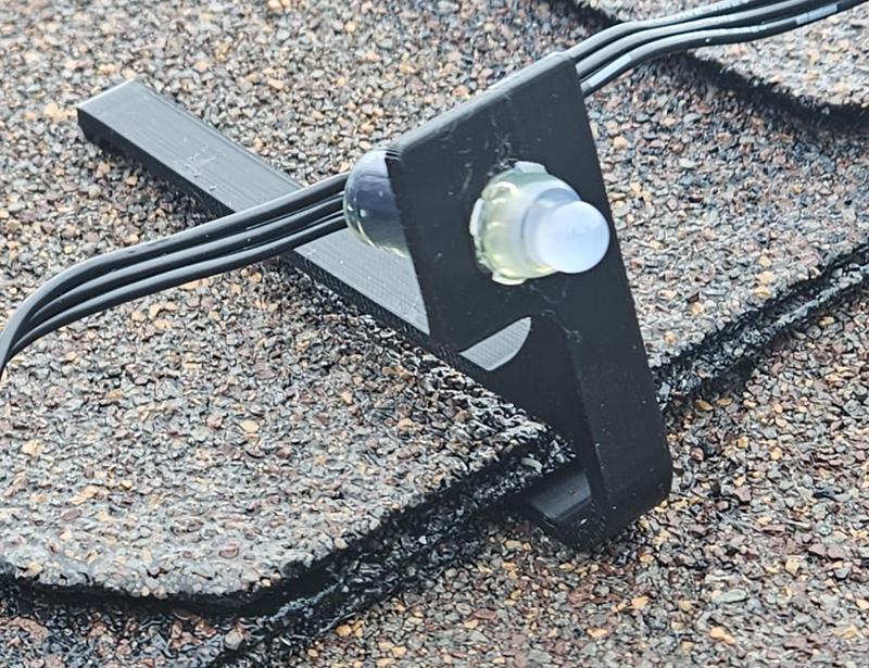 RGB Pixel LED - Clip for Roof/Shingles