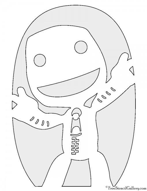 Little big planet stencil