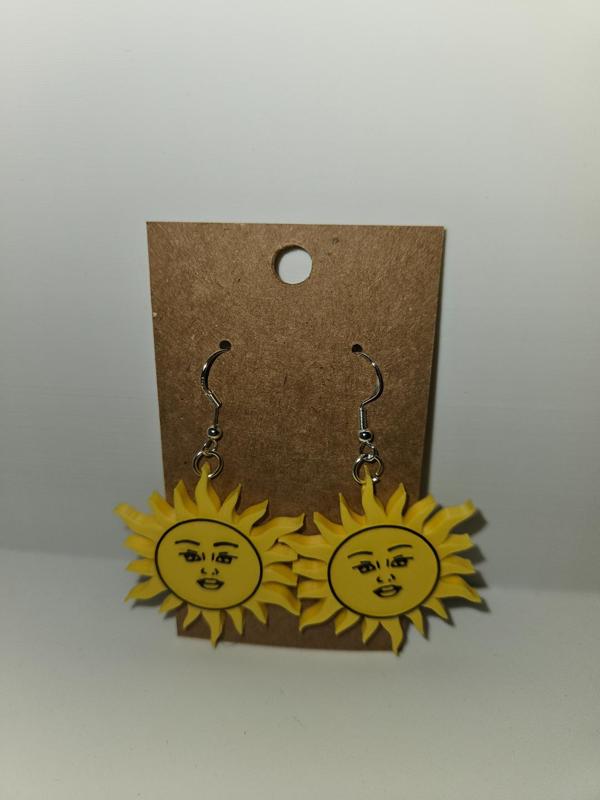 Sun Earrings