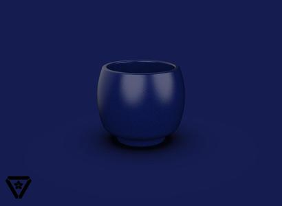 36. Cylinder Geometric Planter Pot -  V3 - Inoue (Inches)
