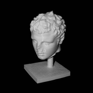 Idealised god or athlete at The British Museum, London