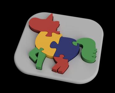 Unicorn - Puzzle for Kids