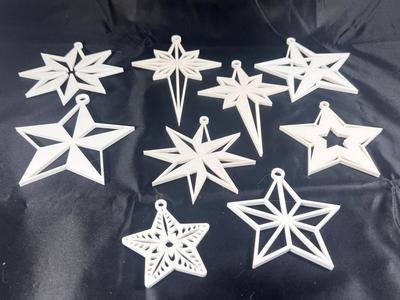 Christmas Stars hangers