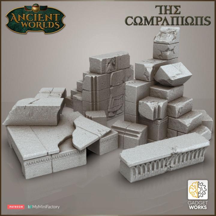 Ruined Persian Stone Gate - The Companions