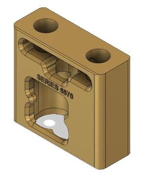 American Lock Cutaway