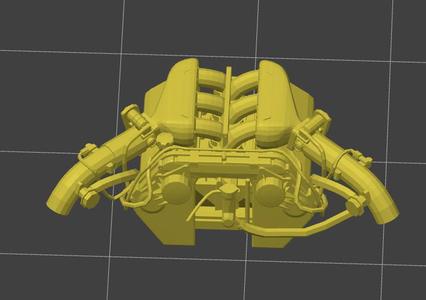 engine infiniti q50 scaled 1:43