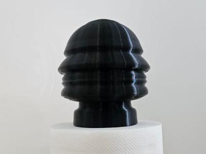 Continuous Profile Sculpture inspired by Renato Bertelli