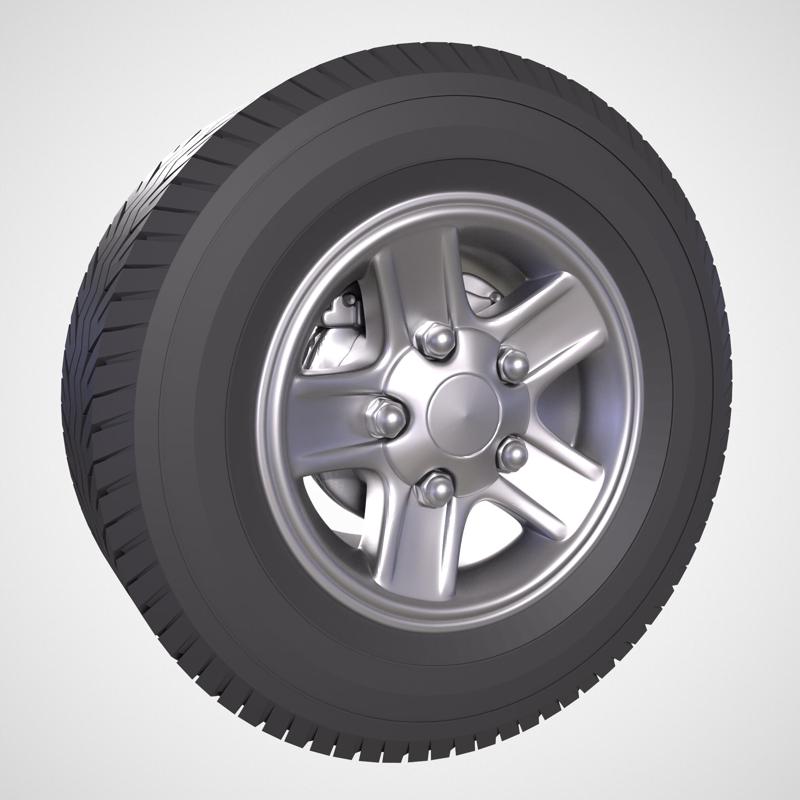 LAND ROVER DEFENDER 110 TYRE RIM