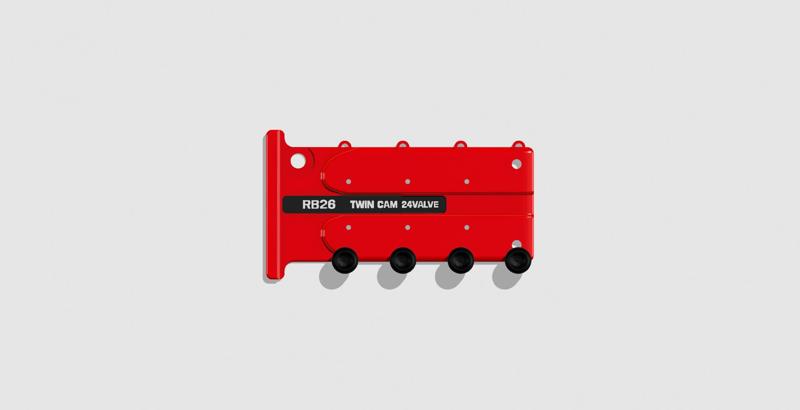 RB26DETT Valve Cover Keyrack