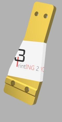 Tronxy X5S 400 energy chain holder