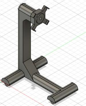 1/18 Support a moteur (Stand) / Engine support (Stand) diecast