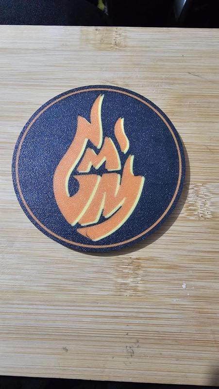 Good Mythical Morning coaster (GMM)