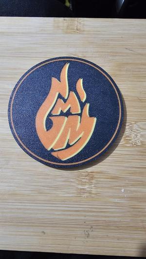 Good Mythical Morning coaster (GMM)
