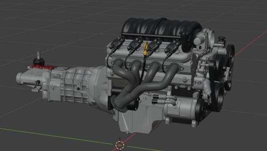 High detail LS3 for scale models