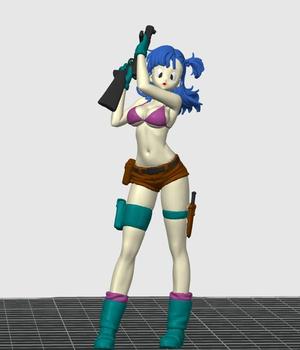 Bulma 8-color 2xAMS ready Dragon Ball 
