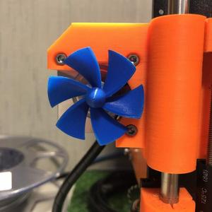 X-Axis motor rotation indicator (Prusa i3 MK2 MK2S MK3)