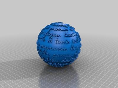 Fit text to arbitrary surface in OpenSCAD