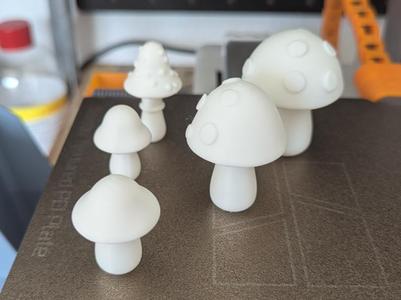 Autumn Decor Mushrooms