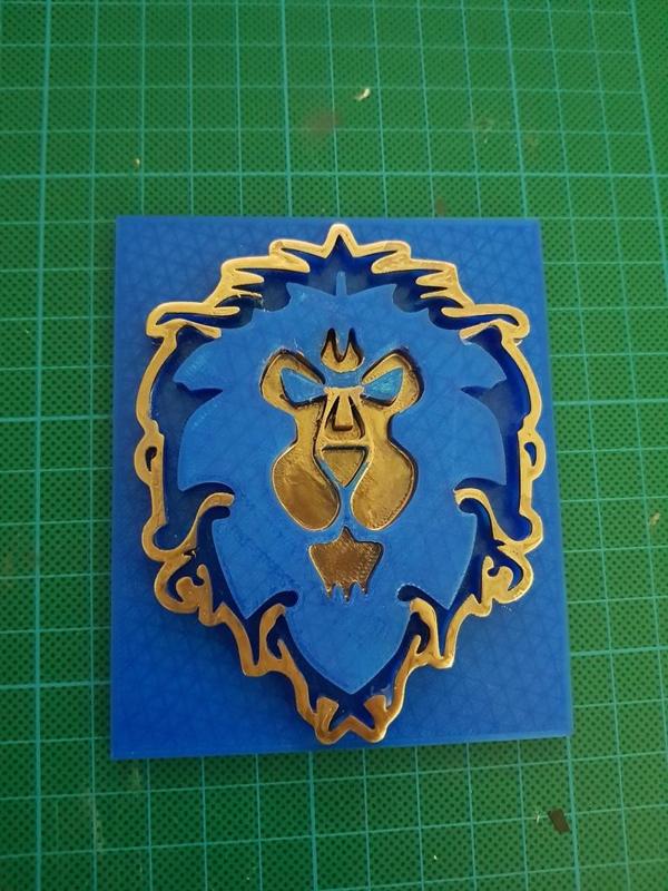 World of warcraft Alliance Shield/Badge 