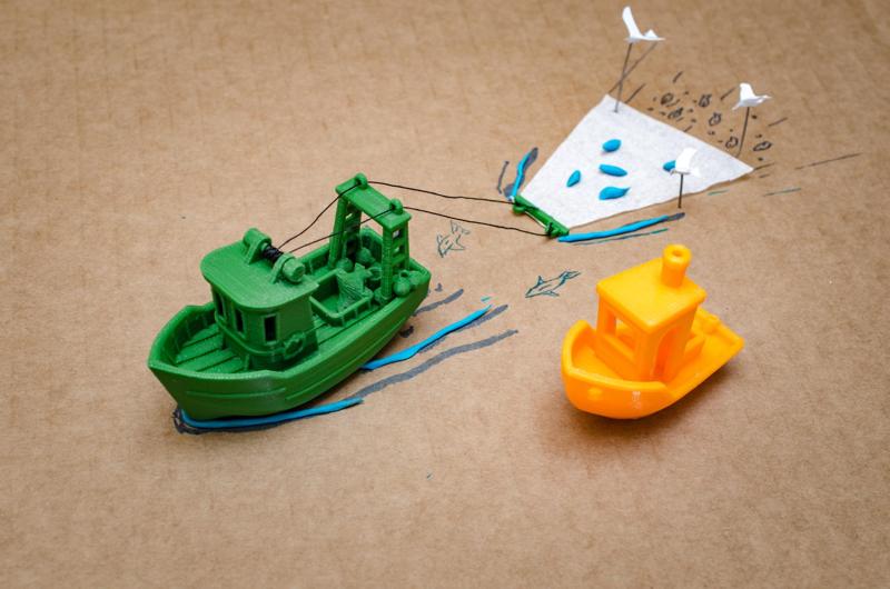 FIN the little Trawler (visual benchy)
