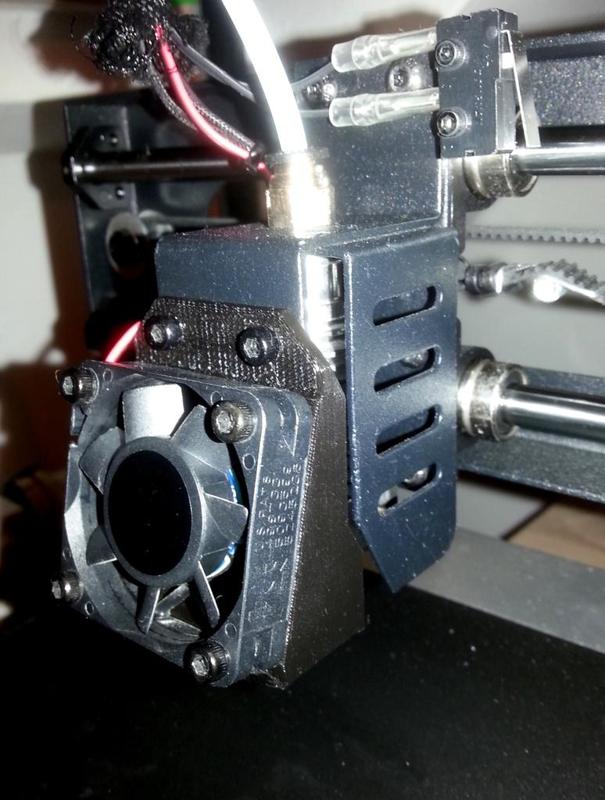Wanhao Duplicator i3 Mini improved Fan Shroud