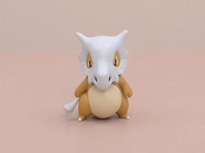 Cubone-Pokemon Ornament-Cute Anime Figure Coloring Toy