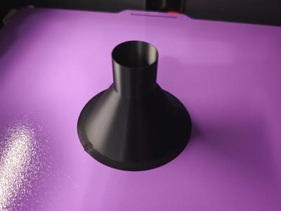 Seamless funnel, filament requires only 3g