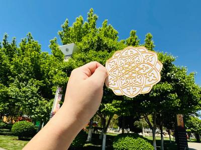 Kazakh Pattern Cloisonné Enamel 6