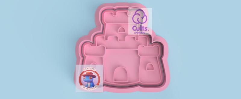 Sandcastle cookie cutter ( Sandcastle cookie cutter )