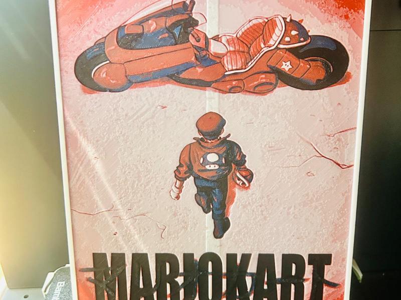 Mario Kart Akira Mashup Hueforge