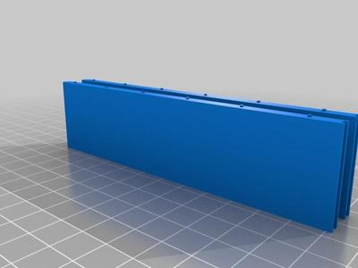 EPSBlock (14x120x30 mm) - Miniatura modelo construção EPS.
