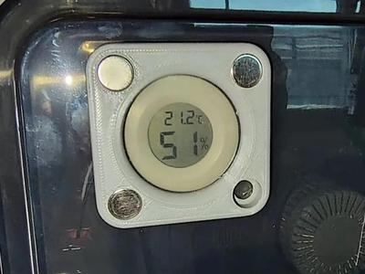 Temperature and Humidity Gauge Magnetic Mounting Bracket