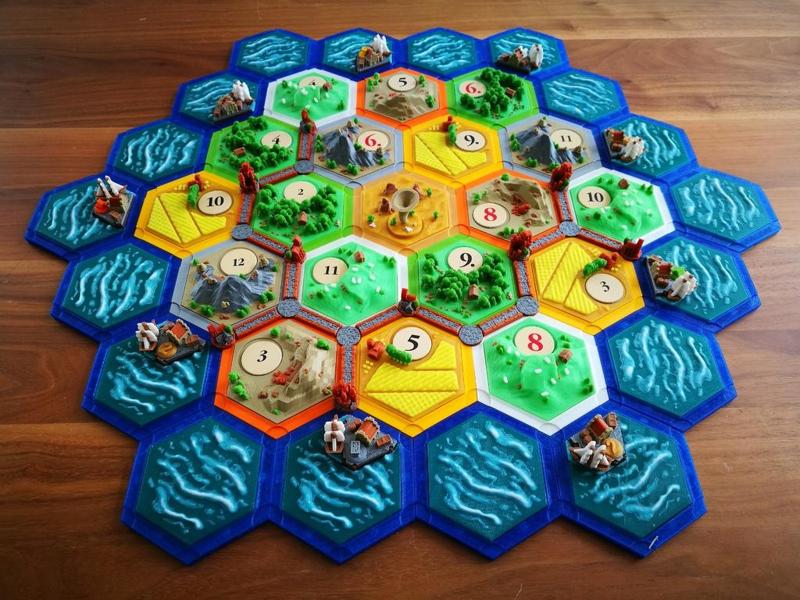 catan-style boardgame 2.0 (magnetic & multicolor)